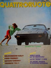 Quattroruote 296 1980 Triumph