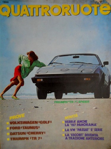 Quattroruote 296 1980 triumph - quattroruote,