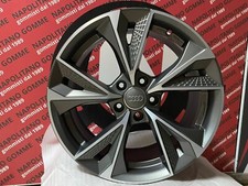 Cerchi Audi A4 S4 Rs4 b7 b8 b9 avant allroad sline 18 pollici rs7 grigio