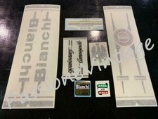 BIANCHI Kit COMPETIZIONE decalcomanie completo/stickers/adesivi