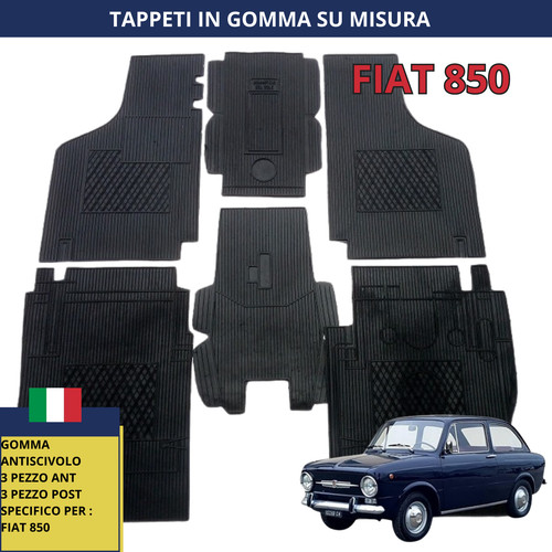 Tappetini gomma misura - in, su