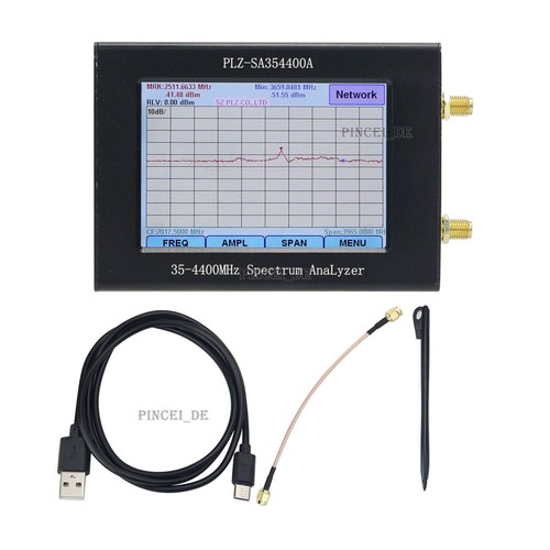 Analizzatore 4400mhz con - 35-4400mhz,