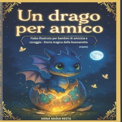 Drago per amico fiaba - un,
