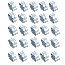 Clip per tubi auricolari doppi morsetti per tubi flessibili morsetto...