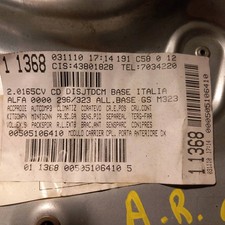 DX. ALZACRISTALLO ELETTR