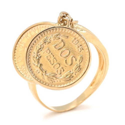Anello moneta mexico - moneta, 2