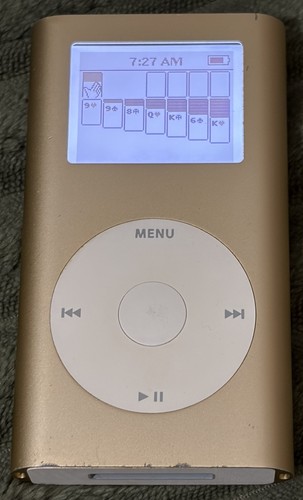 Apple ipod mini gold - apple,