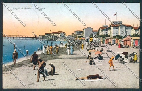Gorizia grado cartolina - grado, rb2061