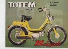 advertising Pubblicità-CICLMOTORE MALAGUTI TOTEM 72-CICLOMOTORI ITALIANI  EPOCA