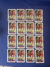 (16) Lotto carte RC Subbuteo