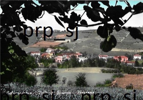 Cartolina calamandrana valle - calamandrana,
