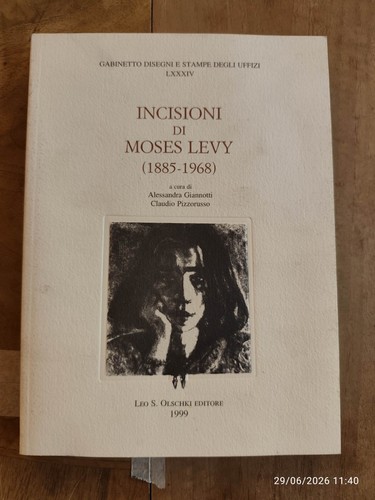 Incisioni moses levy - di,