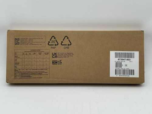 Tastiera 672647 003 usb - -,
