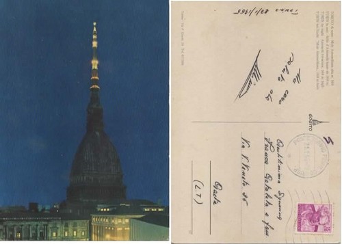 Cartolina illustrata torino - illustrata,,