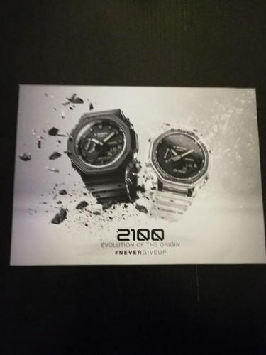 Shock casio 2100 evolution - shock,