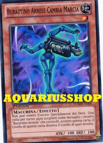 Burattino arnese - yu-gi-oh!,