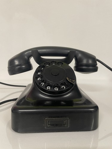Antico telefono disco epoca - a,