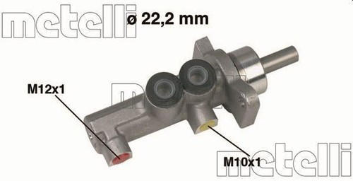 0381 metelli pompa freni - metelli,