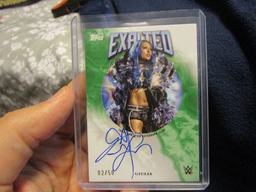 2025 wwe topps - wwe, autografi