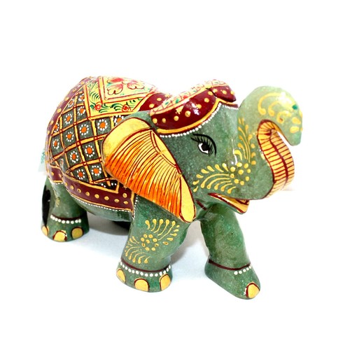 Statua elefante figurina - di,