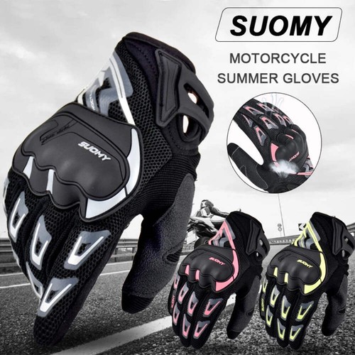 Guanti moto maglia suomy - guanti,