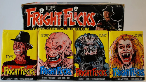 1988 topps fright flicks - topps,