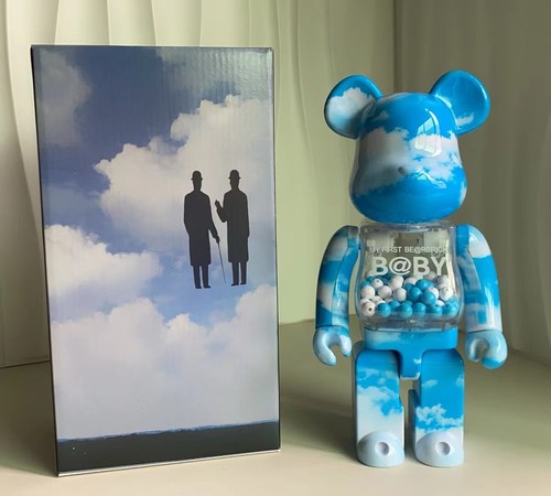 Bearbrick 400 cielo - blu, e