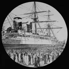 ANGLO-EGYPTIAN WAR - TROOPSHIP