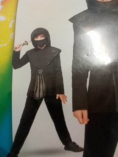 Costume ninja nero ragazzo - nero,