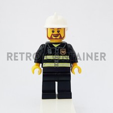LEGO Minifigures - 1x cty0055 - Fireman - Pompiere Omino Minifig Set 7208