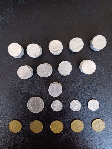 Lotto monete lire - di,