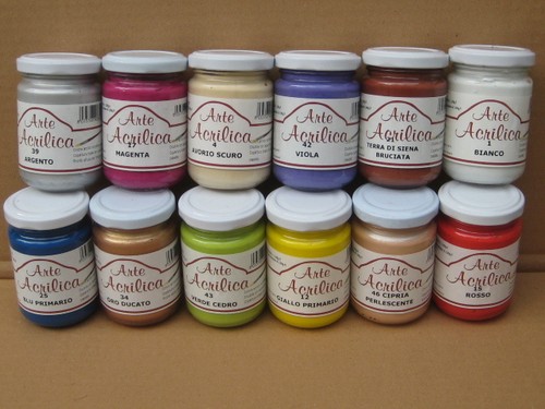 Colori acrilici per pittura - colori,