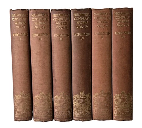 Macaulay complete works vols - complete,