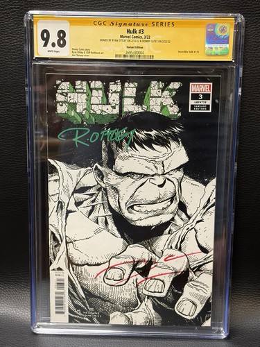 Hulk cgc 8 firmato da - 3,