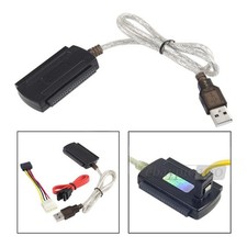 CAVO ADATTATORE IDE SATA USB 2.0 SUPPORTA HD HARD DSIK 2.5 3.5 ALIMENTATORE