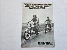 HONDA SS50 BROCHURE VENDITA