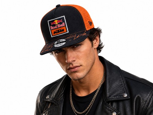 Cappellino snapback red - cappellino, bull