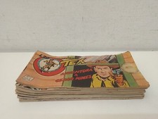 TEX Striscia SERIE AZZURRA 1/14 SERIE COMPLETA 1954 ORIGINALE -FR-H10