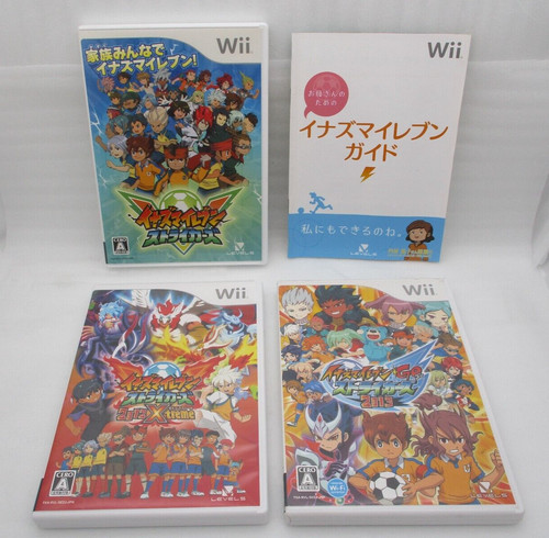 Nintendo wii 3games inazuma - wii,