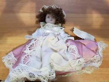 DOLLS BAMBOLE IN CERAMICA BAMBINA 20 CM #6