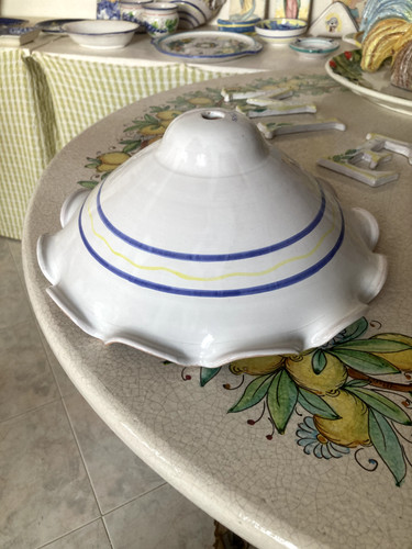Lampadario ceramica - in,