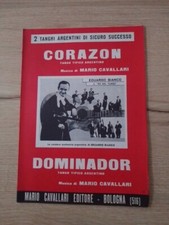 Tango Corazon Dominador Mario Cavallari Eduardo Bianco Spartito Sheet Music
