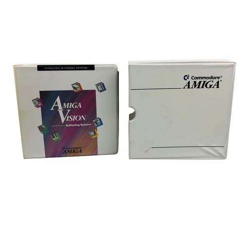 Amiga vision authoring - amiga, system