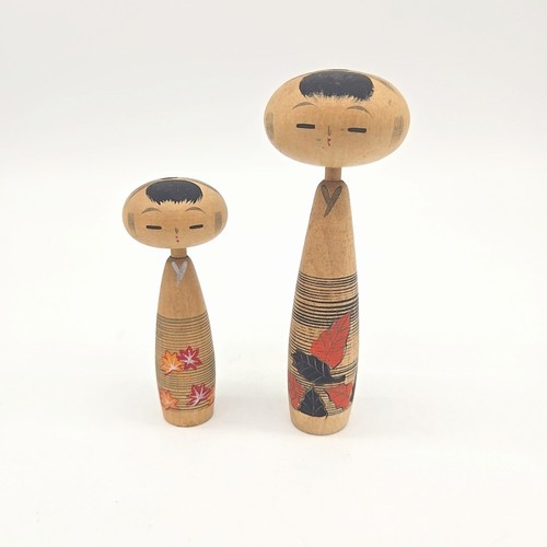 Coppia bambole kokeshi - coppia,