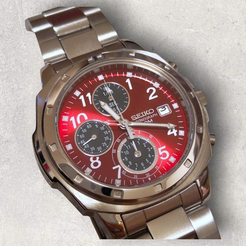 Seiko cronografo quarzo snd495 - cronografo,