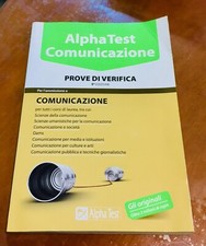 Alpha Test Comunicazione Prove di Verifica 5 ediz. Libro Ammissione Università N