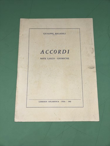 Accordi note lirico gnomiche - lirico,