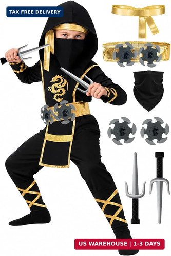 Pezzi costume ninja - costume,