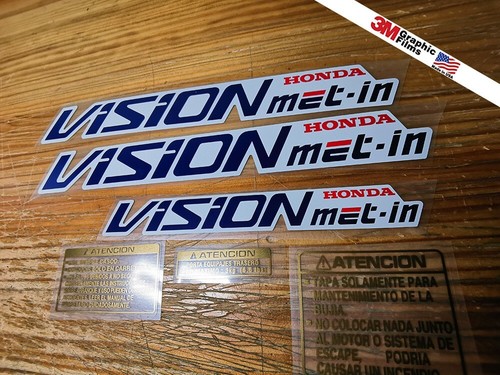 Honda vision met 1989 decal - honda, in