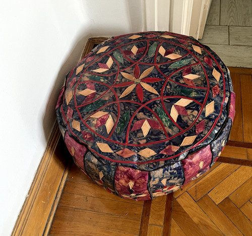 Pouf poggiapiedi egiziano - , in
